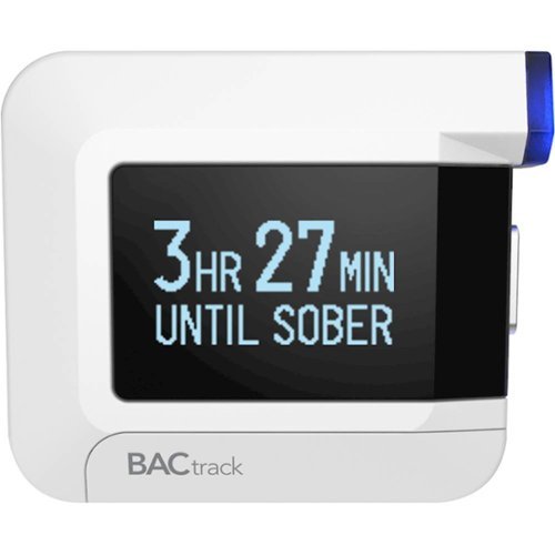 Image of BACtrack - C8 Personal Breathalyzer - White/Black/Blue