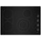 Maytag - 30" Electric Cooktop - Black-Front_Standard