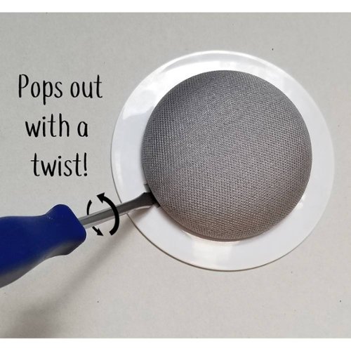 Mount Genie Wall Mount for Google Home Mini (5-Pack) - White GLOBAL SHIPPING