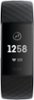 Fitbit - Charge 3 Activity Tracker + Heart Rate - Black/Graphite-Front_Standard