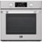 LG - STUDIO 30" Smart Built-In Single Electric Convection Wall Oven with EasyClean - Stainless Steel-Front_Standard