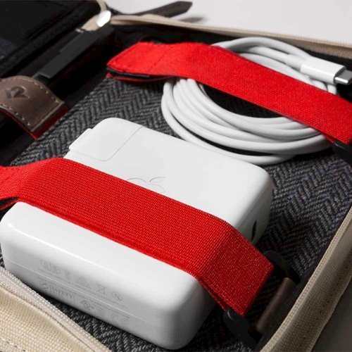 Twelve South BookBook CaddySack Accessory and Cable Organizer - Black GLOBAL SHIPPING
