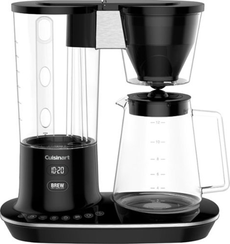 Cuisinart - 12-Cup Coffee Maker - Black-Front_Standard 