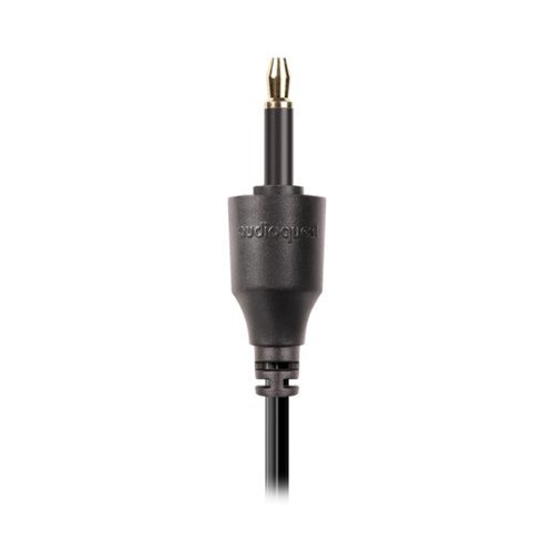 AudioQuest - OptiLink 2.5' Toslink Fiber-Optic Cable - Black