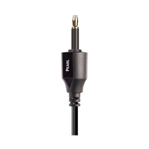 AudioQuest OptiLink 5' Toslink Fiber-Optic Cable - Black/Gray Stripe WORLDWIDE DELIVERY