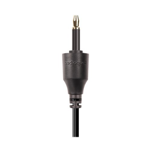AudioQuest OptiLink 10' Toslink Fiber-Optic Cable - Black/Gray Stripe GLOBAL SHIPPING