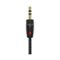 AudioQuest - PipeLine 10' Audio Cable - Black With Gray-Front_Standard