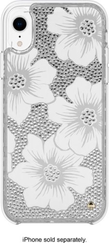 kate spade new york Protective Case for Apple iPhone XR - Hollyhock Glitz WORLDWIDE DELIVERY