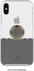 kate spade new york - Hardshell Case + Ring for Apple® iPhone® X and XS - Scallop Black Multi/Clear-Front_Standard