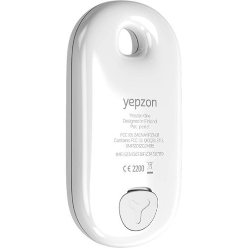 Yepzon One GPS Item Tracker - White WHERE TO BUY