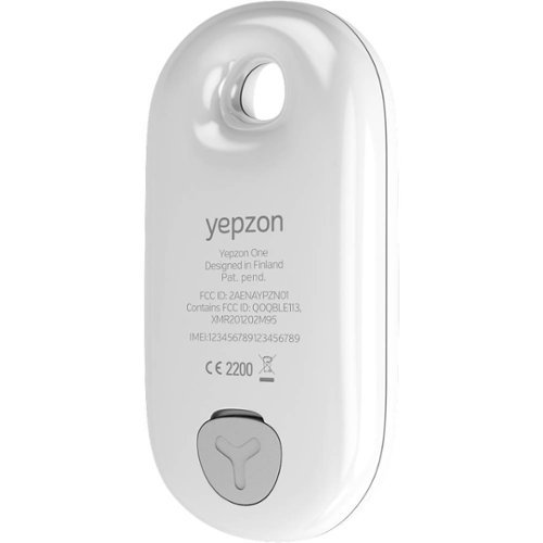 Yepzon One GPS Item Tracker - White SHOP ONLINE