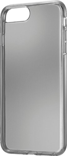 Insignia™ - Protective Skin Case for Apple® iPhone® 7 Plus and 8 Plus - Transparent Black-Front_Standard 