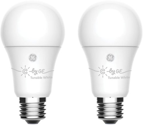 C by GE A19 Bluetooth Smart LED Bulb with Google Assistant/Alexa/HomeKit (2-Pack) - Adjustable White WORLDWIDE DELIVERY