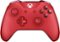 Microsoft - Wireless Controller for Xbox One, Xbox Series X, and Xbox Series S - Red-Front_Standard