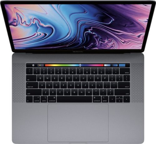 Apple - MacBook Pro - 15u0022 Display with Touch Bar - Intel Core i9 - 16GB Memory - AMD Radeon Pro 555X - 1TB SSD - Space Gray
