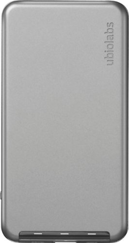 Ubio Labs - Power20 Apple Certified Portable Charger with Lightning Input - Gray-Front_Standard 