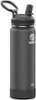 Takeya - Actives 24-oz. Water Bottle with Straw Lid - Onyx-Angle_Standard