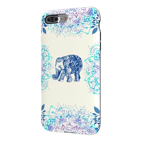 ArtsCase - StrongFit Designers Case for Apple® iPhone® 7 Plus and 8 Plus - Pretty Little Elephant-Front_Standard 