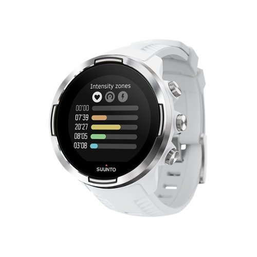 SUUNTO 9 Outdoor/Sports Adventure Tracking Connected Watch with GPS/HR - White GLOBAL SHIPPING