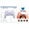 Sony - PlayStation 5 DualSense Wireless Controller with MightySkins Custom Decal Skin Voucher - Chroma Pearl-Front_Standard