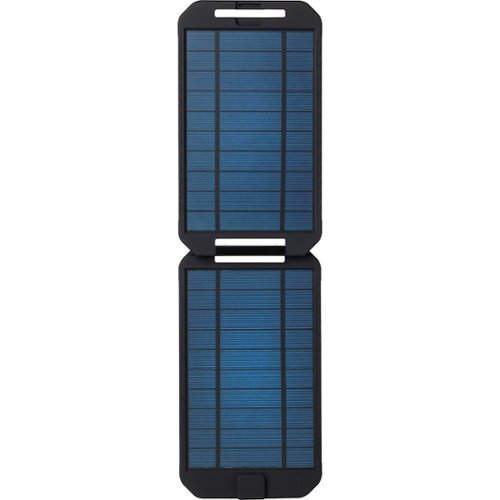 Powertraveller - extreme Portable Solar Charger - Black-Front_Standard 