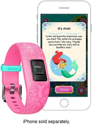 Garmin vívofit jr. 2 Activity Tracker - Ariel, Rapunzel, Belle, Mulan & Jasmine SHOP ONLINE