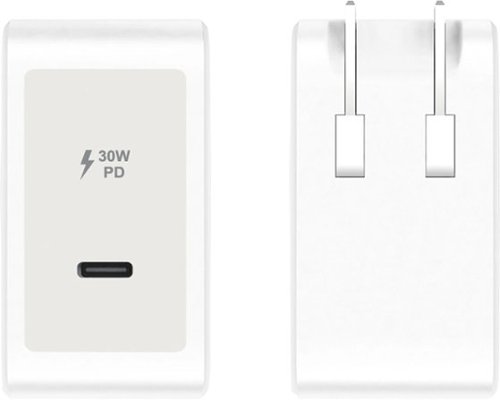 j5create - 30W PD USB-C Wall Charger - White-Front_Standard 