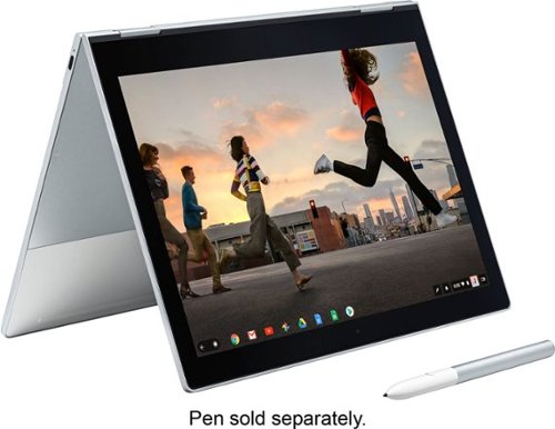 Google - Geek Squad Certified Refurbished Pixelbook 12.3" Touch-Screen Chromebook - Intel Core i5 - 8GB Memory - 128GB SSD - Silver