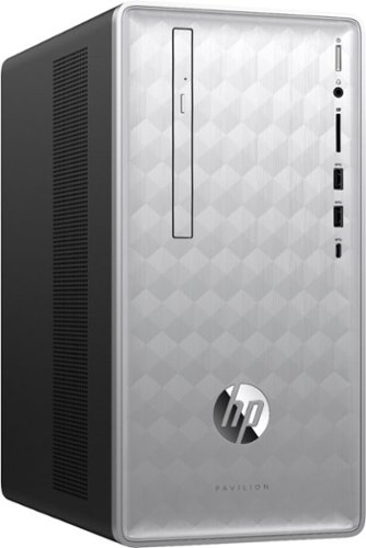  HP - Pavilion Desktop - Intel Core i3 - 8GB Memory - 1TB Hard Drive + 128GB Solid State Drive