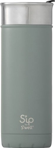 S'ip by S'well - 16.7-Oz. Thermal Cup - Gray/Silver-Angle_Standard 