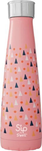 S'ip by S'well - 15-Oz. Water Bottle - Black/Orange/Pink/Silver/White/Yellow-Angle_Standard 