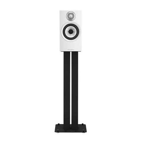 Bowers & Wilkins - 600 Series 5" Passive 2-Way Bookshelf Speakers (Pair) - White-Front_Standard 