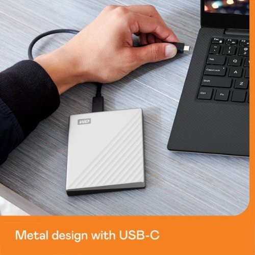 WD My Passport Ultra 2TB External USB 3.0 Portable Hard Drive - Silver BUY IN MIDDLE EAST