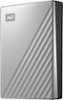 WD - My Passport Ultra 4TB External USB 3.0 Portable Hard Drive - Silver-Front_Standard