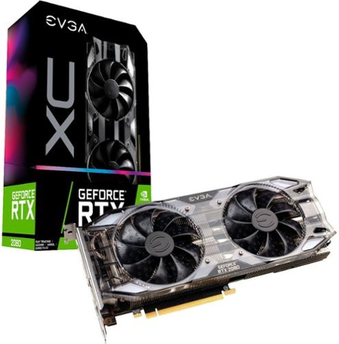 EVGA - GeForce RTX 2080 XC GAMING 8GB GDDR6 PCI Express 3.0 Graphics Card with Dual HDB Fans & RGB LED-Front_Standard 