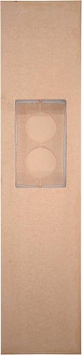 Acoustic Enclosure for Select Sonance Visual Performance 8" Rectangle Speakers (Each) - Unfinished Wood