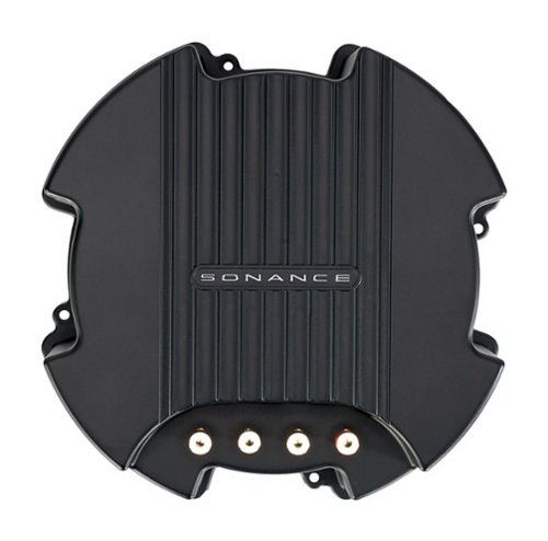 

Sonance - MEDIUM ROUND RETRO ENCLOSURE - Visual Performance Retrofit Enclosure for Select 6.5" In-Ceiling Speakers (2-Pack) - Black