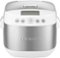 Cuisinart - 2.5qt Rice and Grain Multicooker - Brushed Stainless Steel-Front_Standard