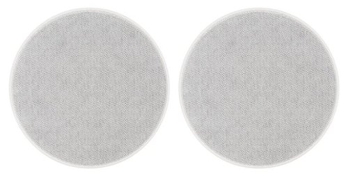 Sonance - VP8R REPLACEMENT GRILLE - Visual Performance 8" Round Replacement Grille (2-Pack) - Paintable White
