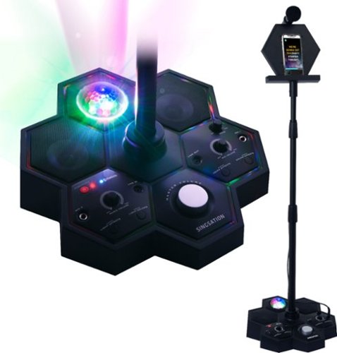  Singsation - Performer Deluxe All-in-One Karaoke System - Black