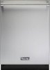 Viking - 24" Top Control Built-In Dishwasher with Tub - Stainless Steel-Front_Standard