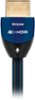 AudioQuest - Ocean 25' 4K Ultra HD HDMI Cable - Black/Blue Stripe-Front_Standard