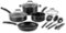 Cuisinart - 11-Piece Cookware Set - Black/Silver-Angle_Standard