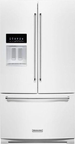 KitchenAid - 26.8 Cu. Ft. French Door Refrigerator - White