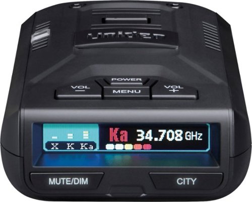 Uniden - R1BBY Long Range Radar/Laser Detector - Black-Front_Standard 