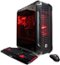 CyberPowerPC - Gaming Desktop - Intel Core i7 - 16GB Memory - NVIDIA GeForce RTX 2080 - 1TB Solid State Drive - Black-Front_Standard