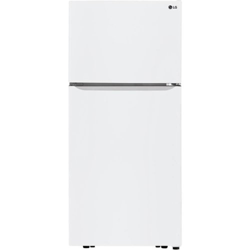 LG - 20.2 Cu. Ft. Top-Freezer Refrigerator-Front_Standard 