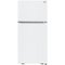 LG - 20.2 Cu. Ft. Top-Freezer Refrigerator-Front_Standard