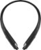 LG - TONE PLATINUM+ Bluetooth Headset - Black-Front_Standard