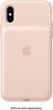 Apple - iPhone XS Smart Battery Case - Pink Sand-Front_Standard